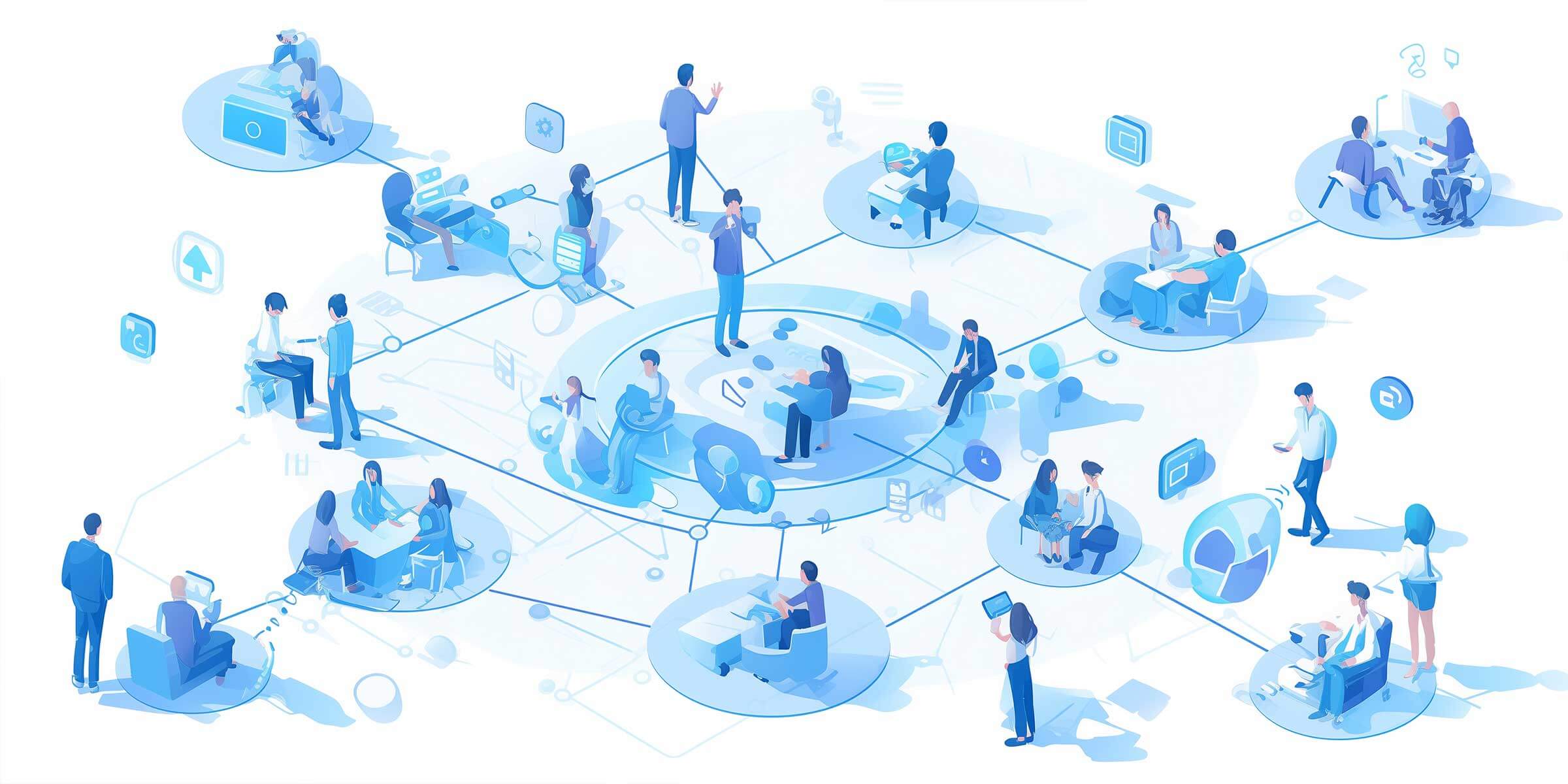 ジョルスのヒューマンネットワーク構想を表現したイメージ画像